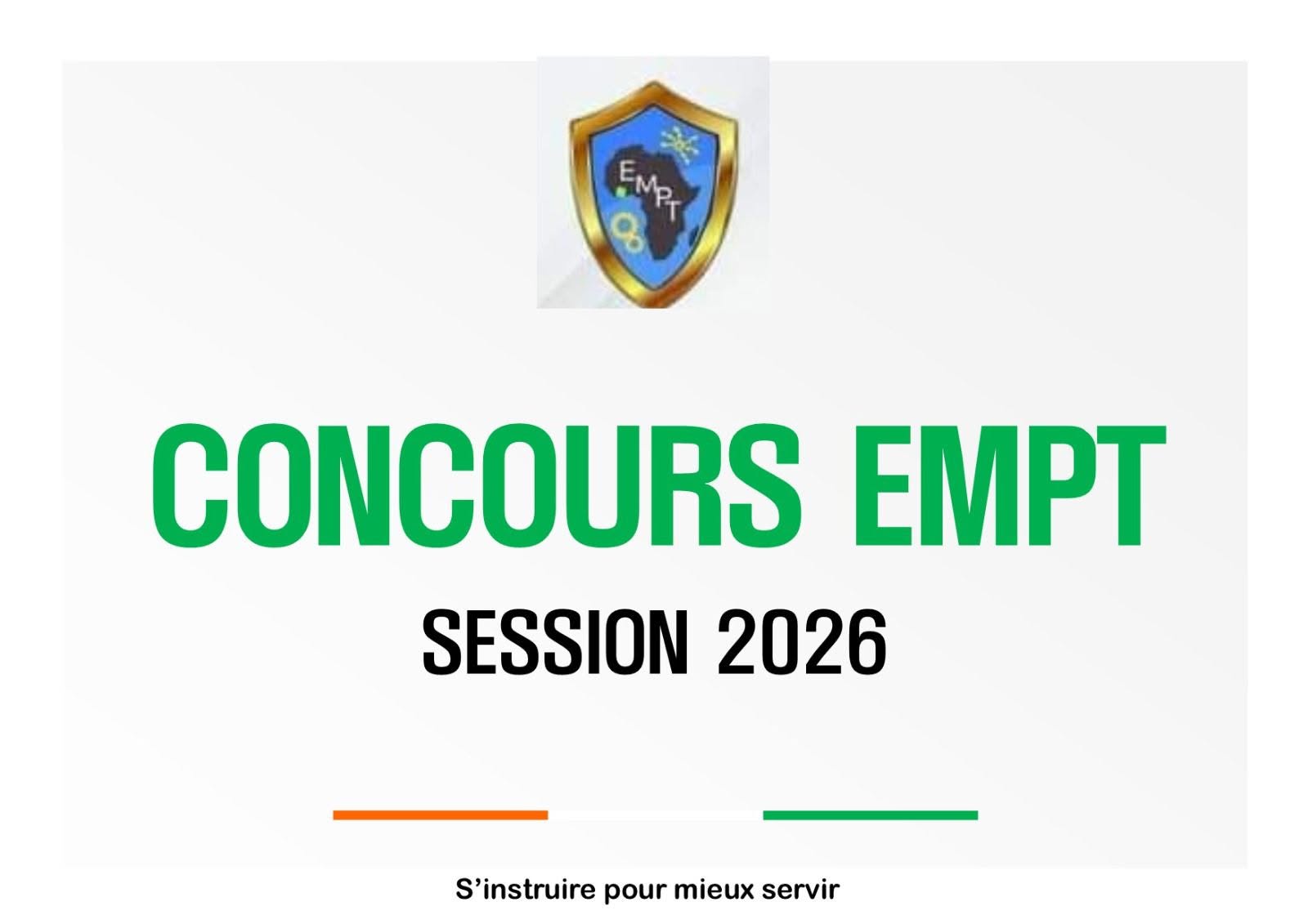 CONCOURS EMPT - SESSION 2026